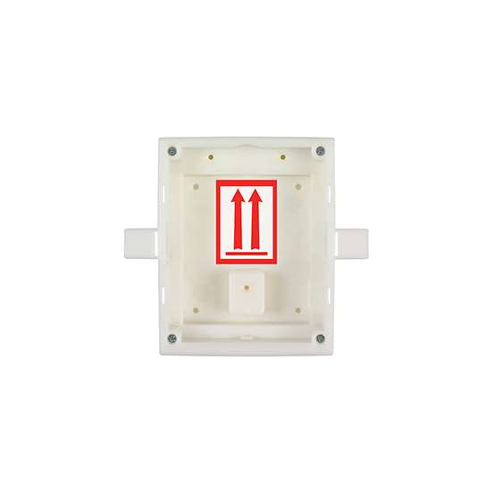 FLUSH MOUNT BOX FOR SINGLE HEIGHT DOOR STATION SS-9155017 FLUSH MOUNT BOX FOR SINGLE HEIGHT DOOR STATION SS-9155017