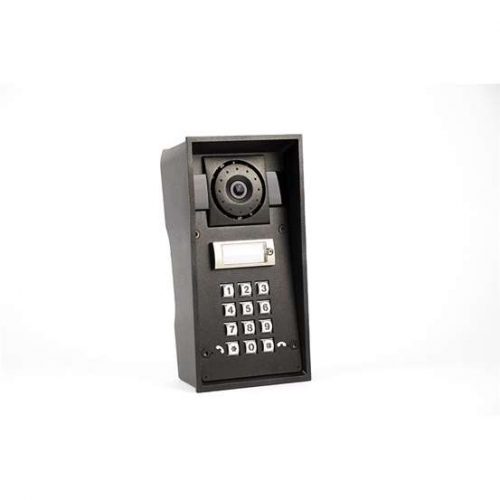 HEAVY DUTY SURFACE MOUNT GATE STATION WITH KEYPAD - BLACK SS-DOR-HDSMKB