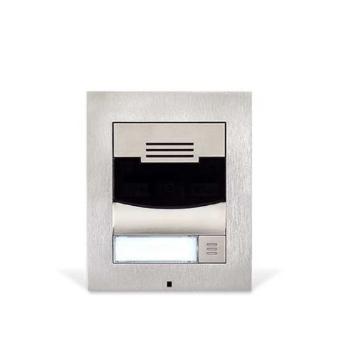 FLUSH MOUNT SINGLE HEIGHT DOOR STATION - SILVER SS-DOR-FMS